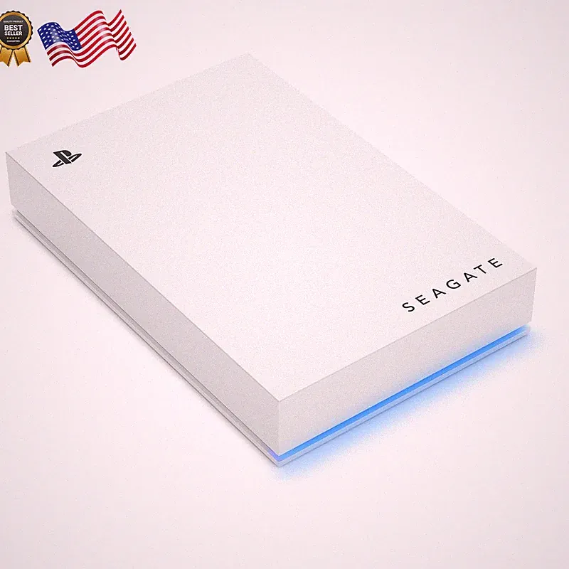 PS5 5TB External Portable Hard Drive USB 3.0 for Game Drive Officially Blue LED