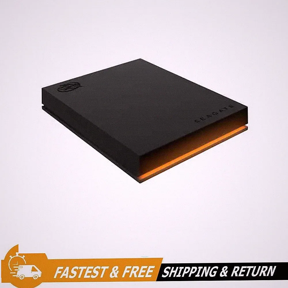 Seagate FireCuda 5TB Portable Hard Drive Gaming Hard Drive USB 3.2, STKL5000400
